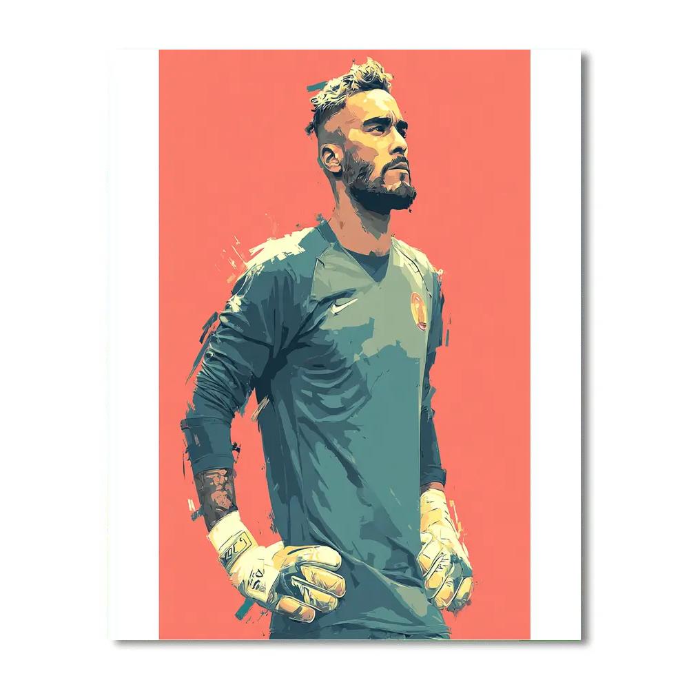 Bounou Fifa 2026 Glow Paint by numbers kits