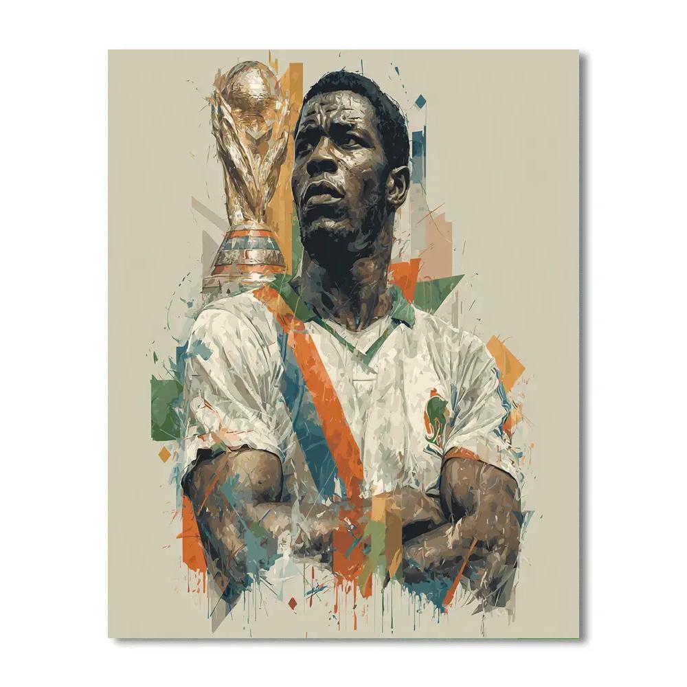 Drogba Fifa 2026 Power DIY paint by numbers