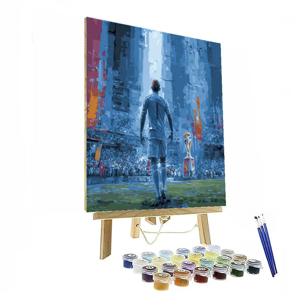 Norway Fifa 2026 Ice Number painting