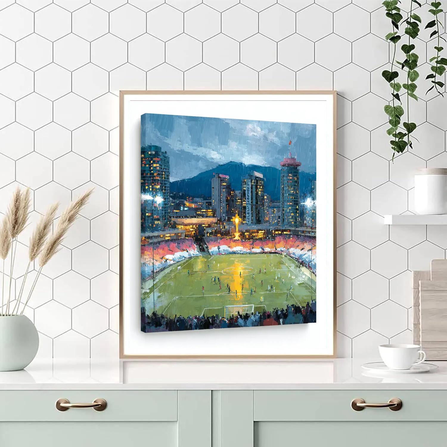 Vancouver Fifa 2026 Rainlight DIY paint by numbers