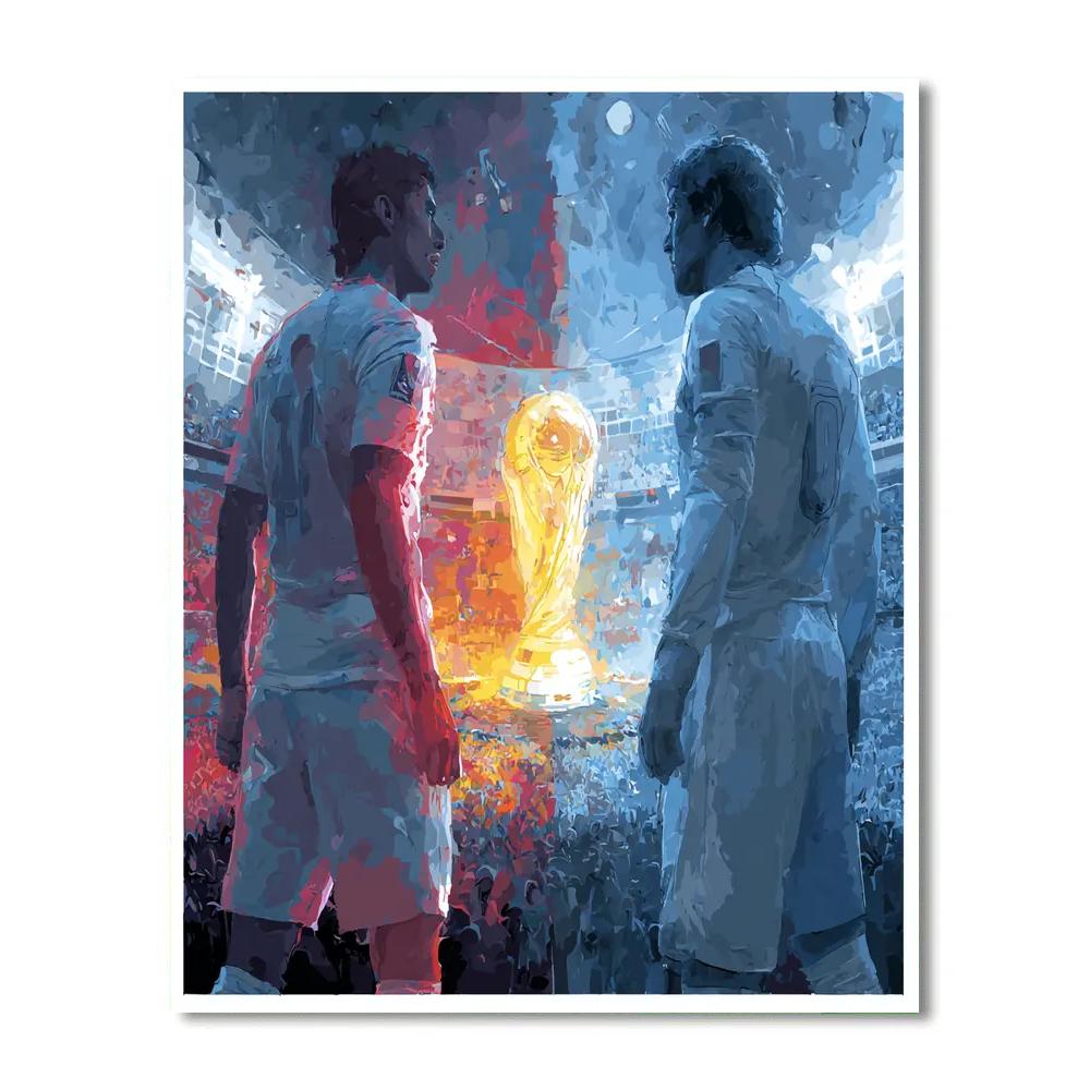 Fifa 2026 Japan Vs Tunisia paint by number