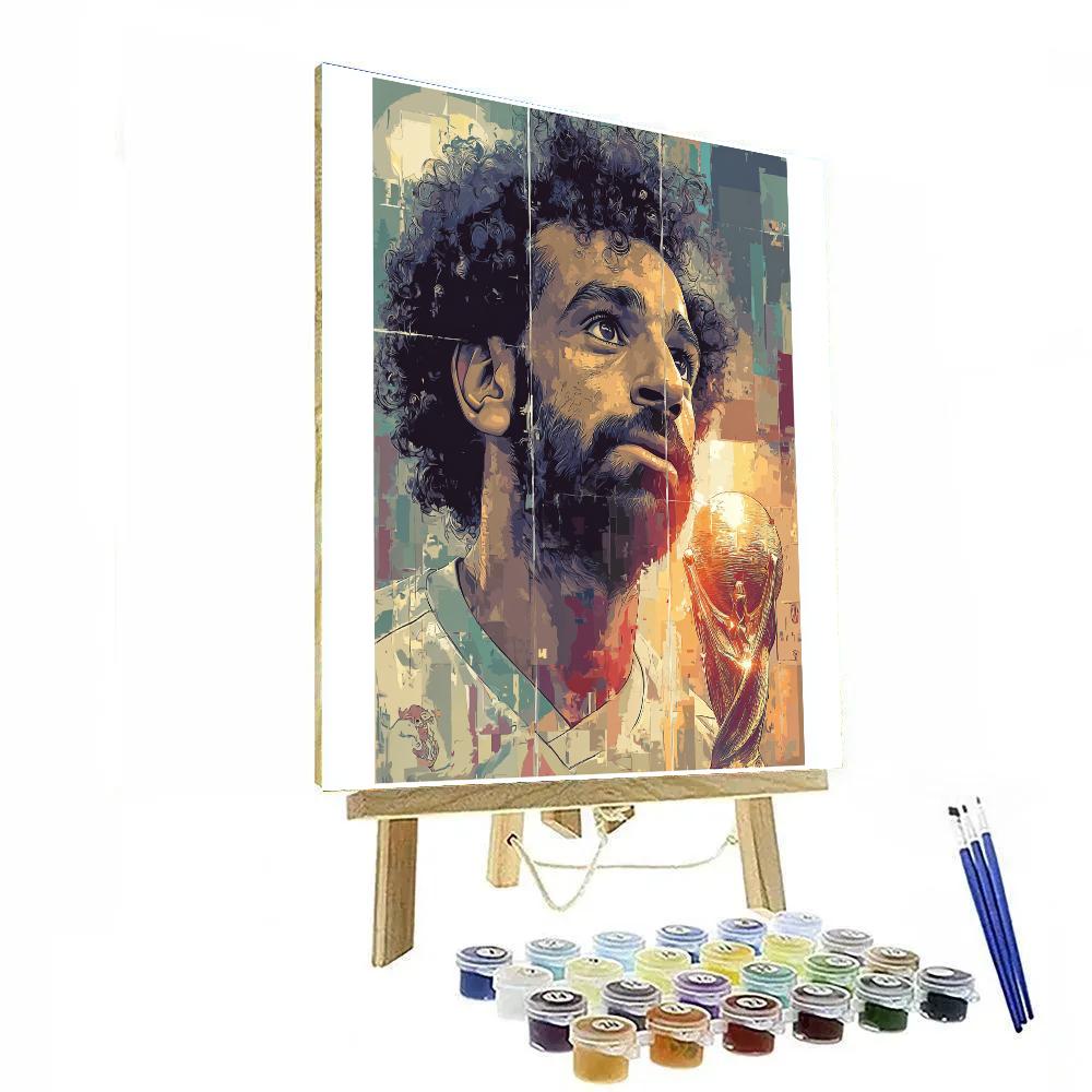 Fifa 2026 Salah Lights painting number kit