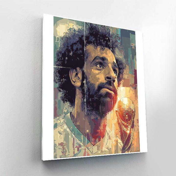 Fifa 2026 Salah Lights painting number kit