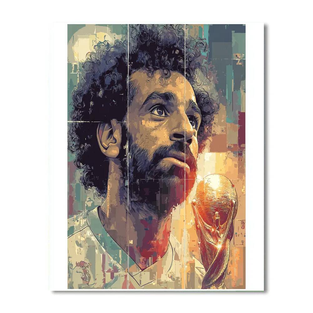 Fifa 2026 Salah Lights painting number kit