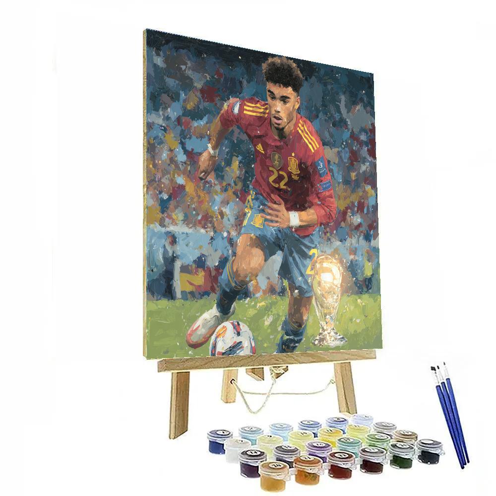 Yamal Fifa 2026 Rise paint by numbers