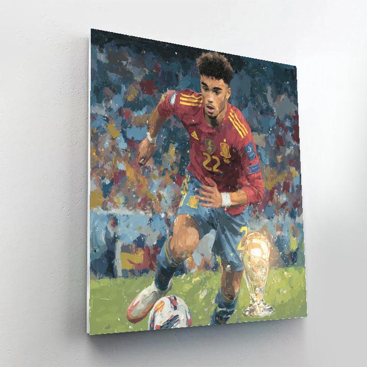 Yamal Fifa 2026 Rise paint by numbers