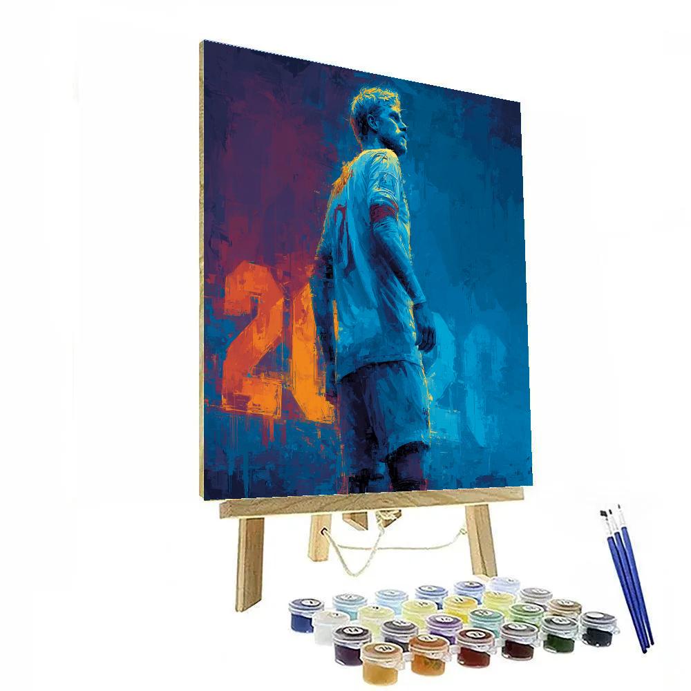 Fifa 2026 Haaland Ice painting number kit