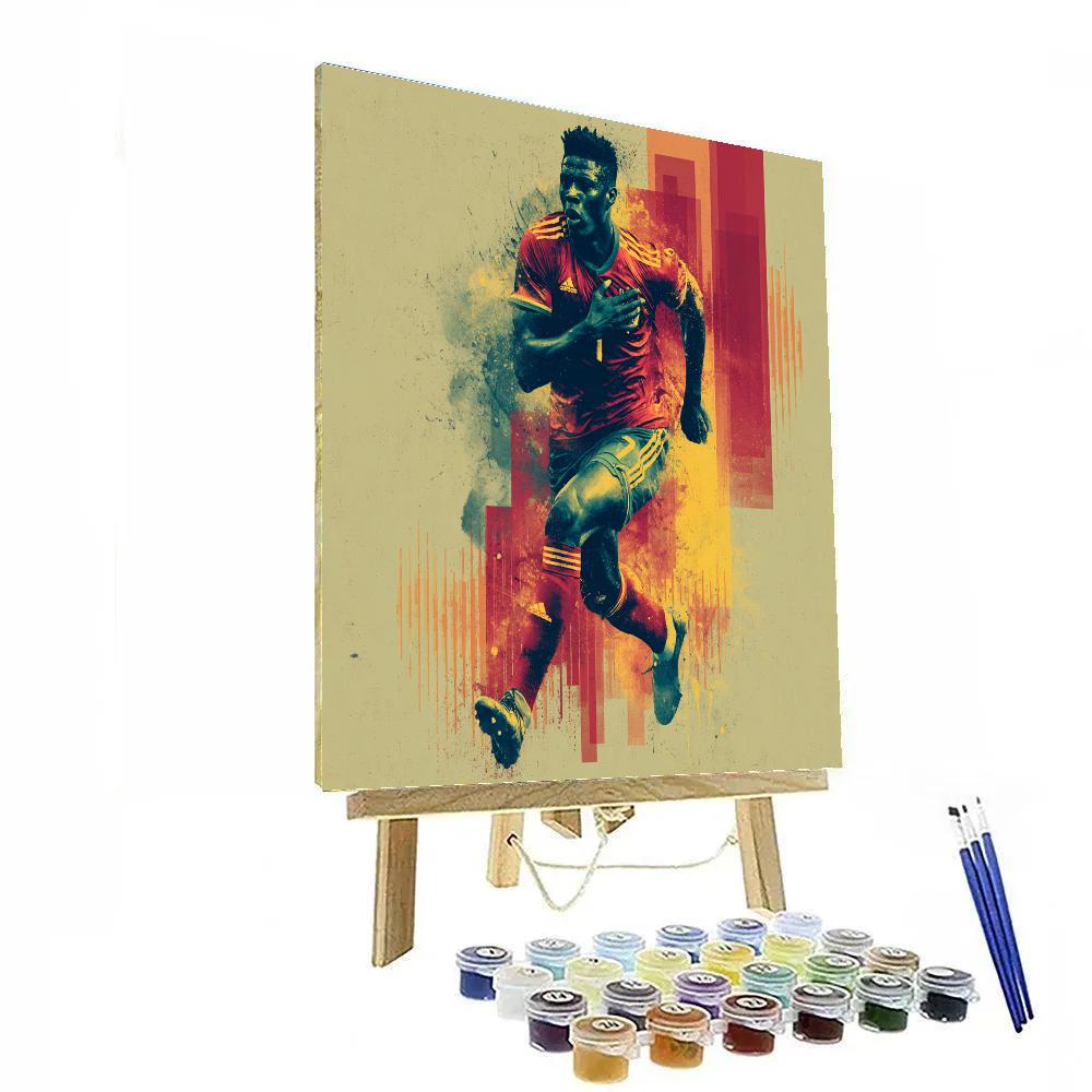 Kudus Fifa 2026 Pulse Number painting