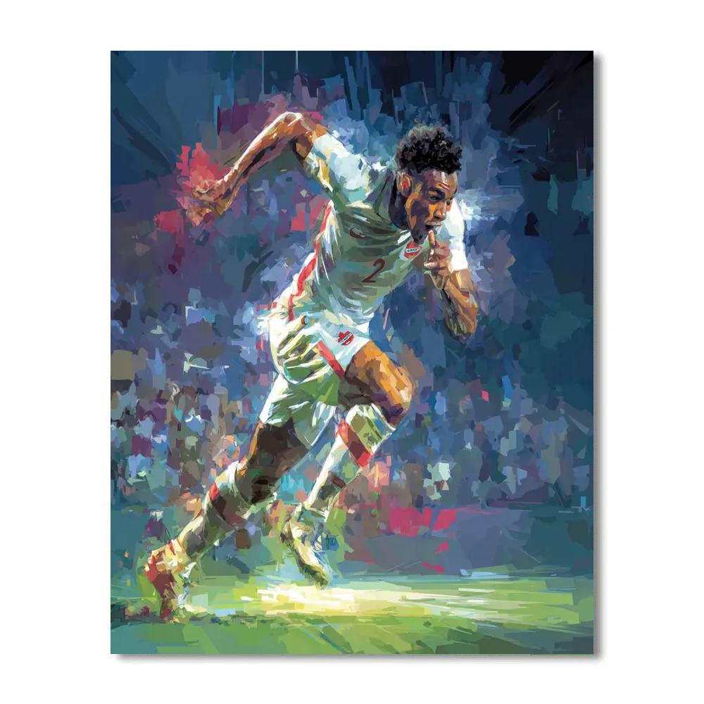 Fifa 2026 Davies Speed paint by color