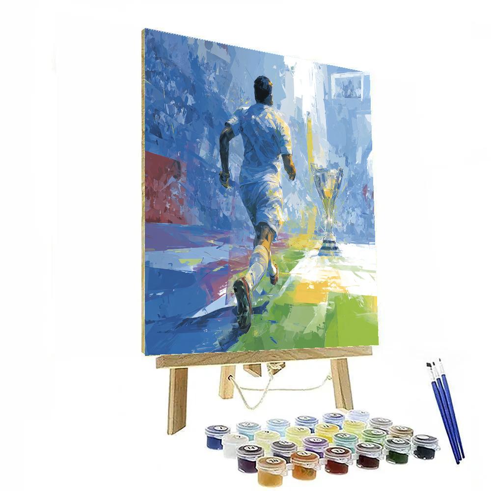 Uzbekistan Fifa 2026 Dawn painting number kit