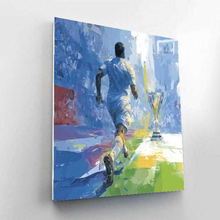 Uzbekistan Fifa 2026 Dawn painting number kit