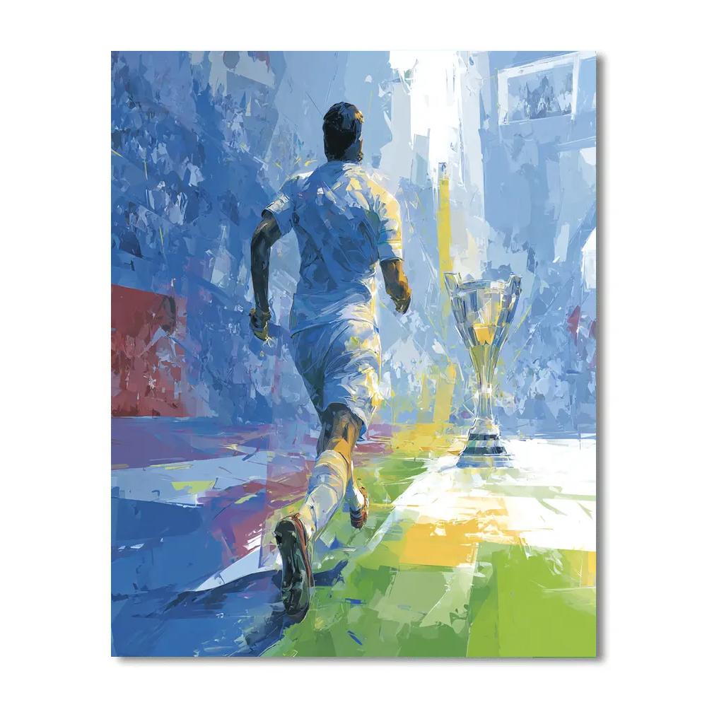 Uzbekistan Fifa 2026 Dawn painting number kit
