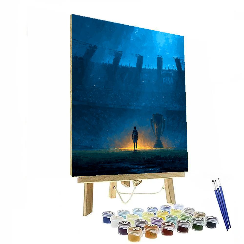 Scotland Fifa 2026 Mist Number painting