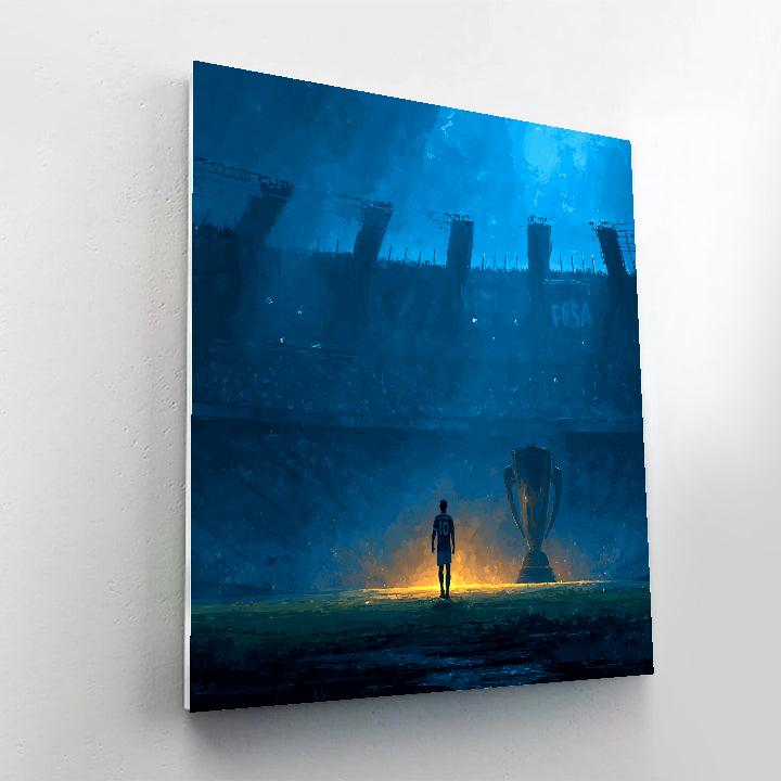 Scotland Fifa 2026 Mist Number painting