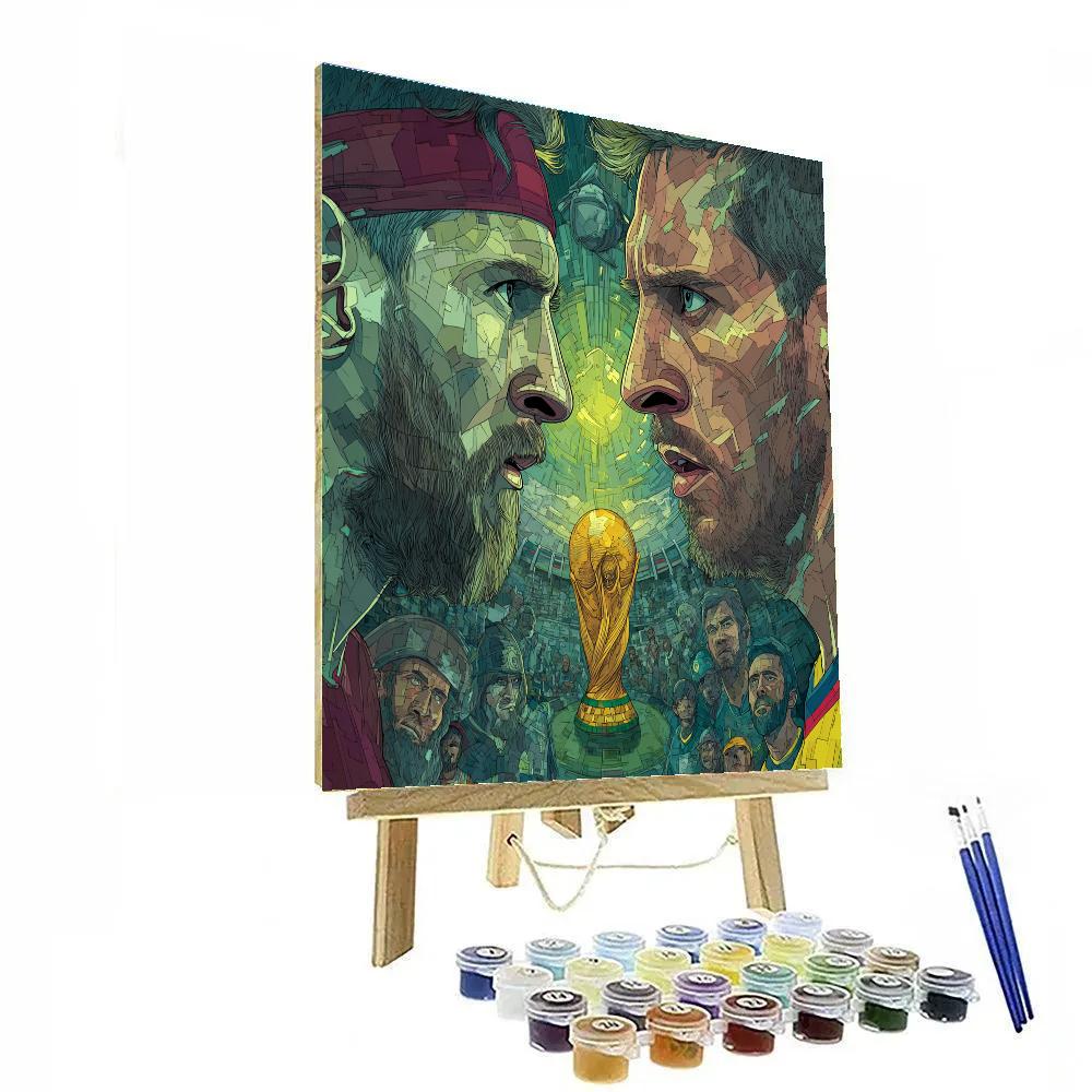 Fifa 2026 Portugal Vs Colombia Numbered painting kits