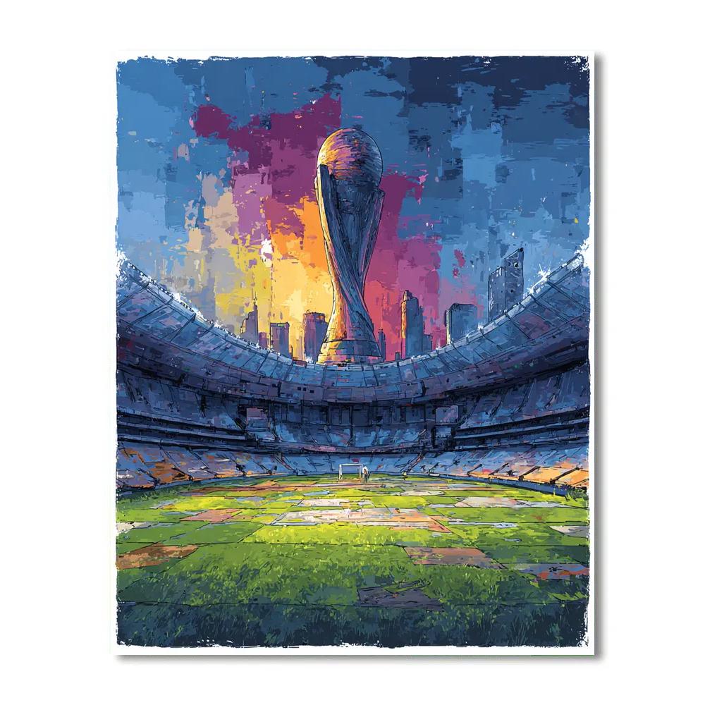 Group K Fifa 2026 Numbered painting kits