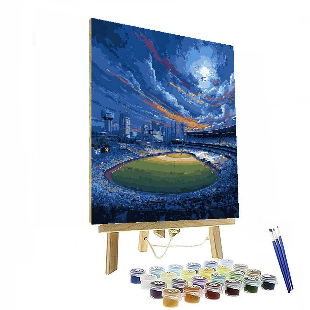 Mexico City Fifa 2026 Opener DIY paint by numbers