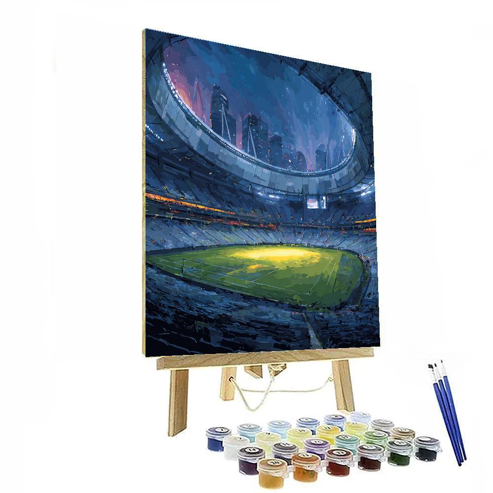Seattle Fifa 2026 Rainlight Painting by numbers kit