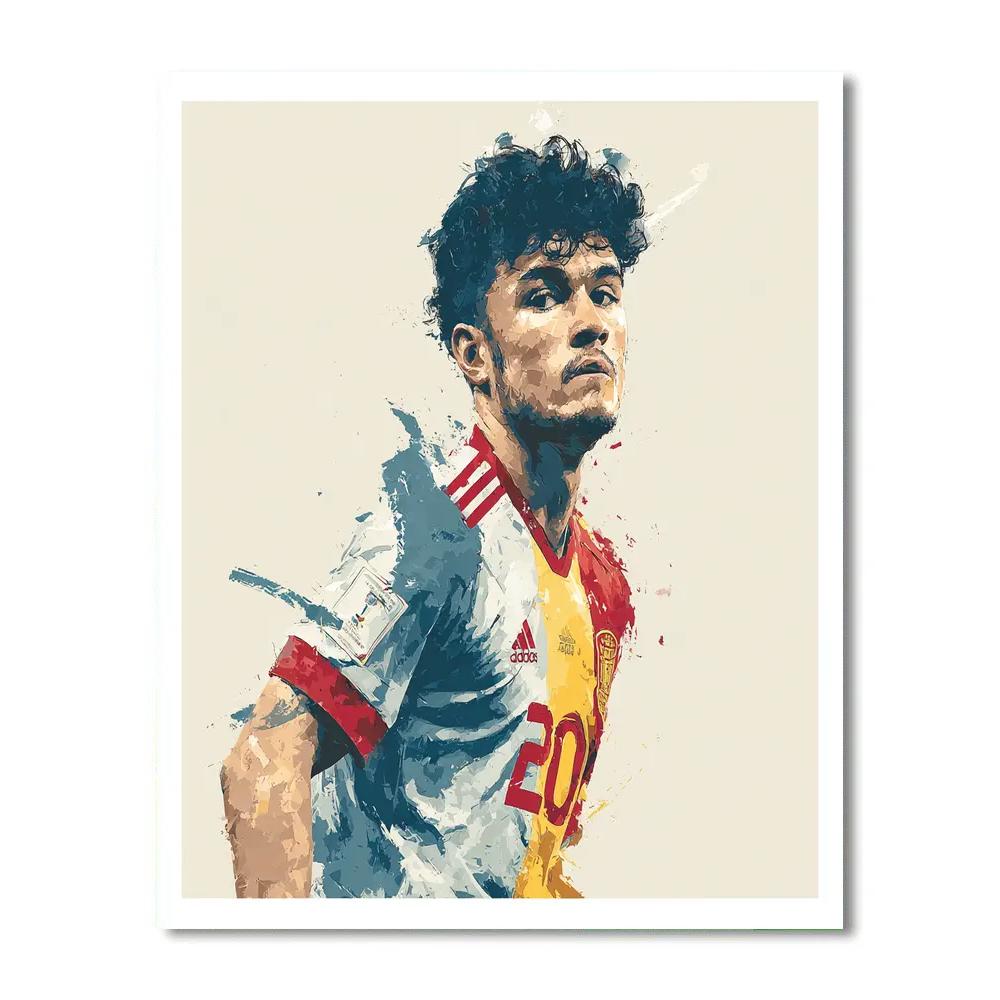 Yamal Fifa 2026 Rise Paint by numbers art
