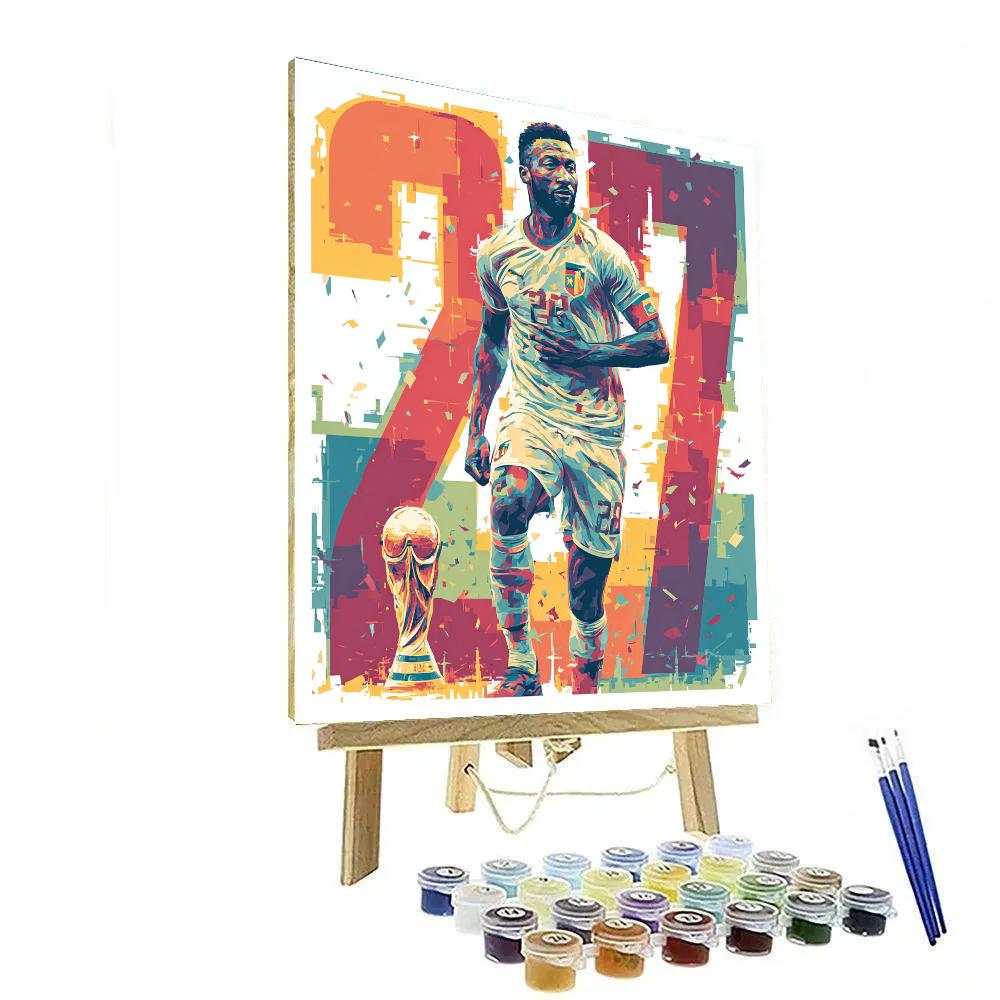 Kudus Fifa 2026 Pulse paint by numbers