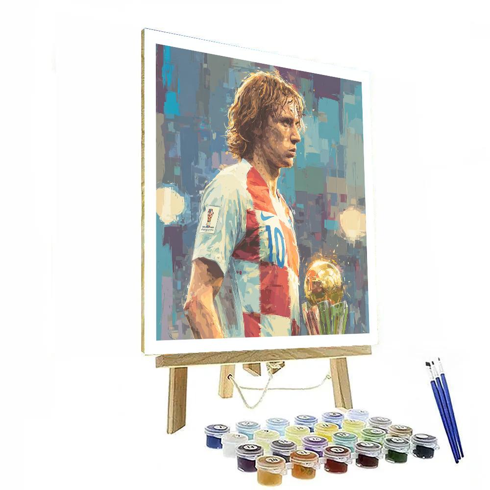 Modric Fifa 2026 Legacy Painting by numbers kit