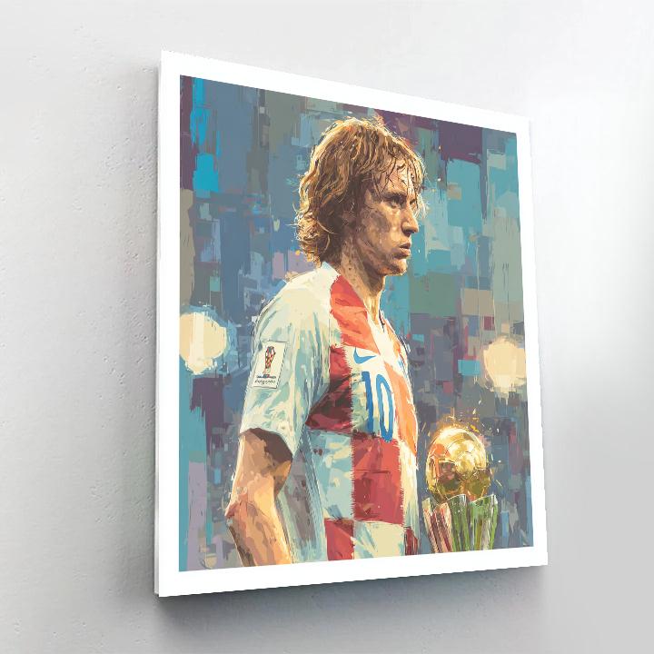 Modric Fifa 2026 Legacy Painting by numbers kit