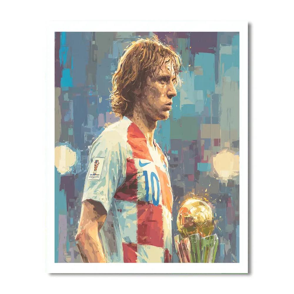 Modric Fifa 2026 Legacy Painting by numbers kit