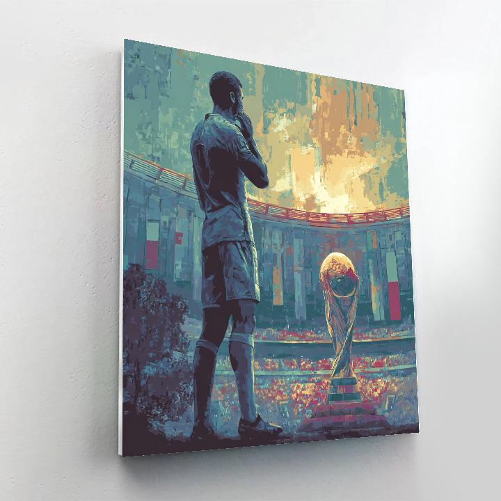 Uzbekistan Fifa 2026 Dawn Paint by numbers art