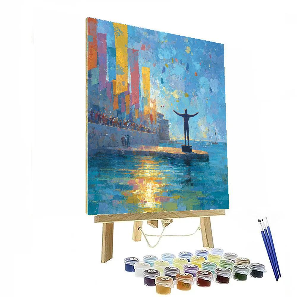 Cabo Verde Fifa 2026 Breeze Paint by numbers art