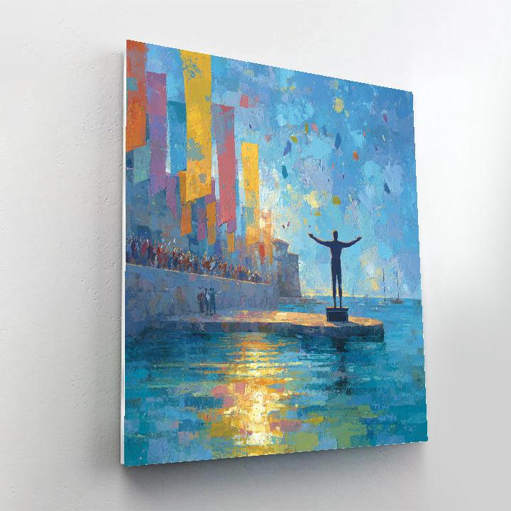 Cabo Verde Fifa 2026 Breeze Paint by numbers art