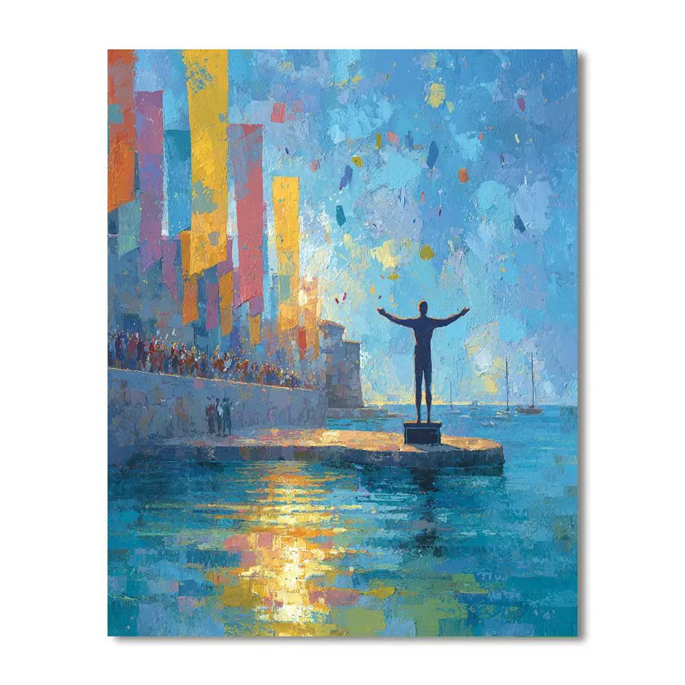 Cabo Verde Fifa 2026 Breeze Paint by numbers art