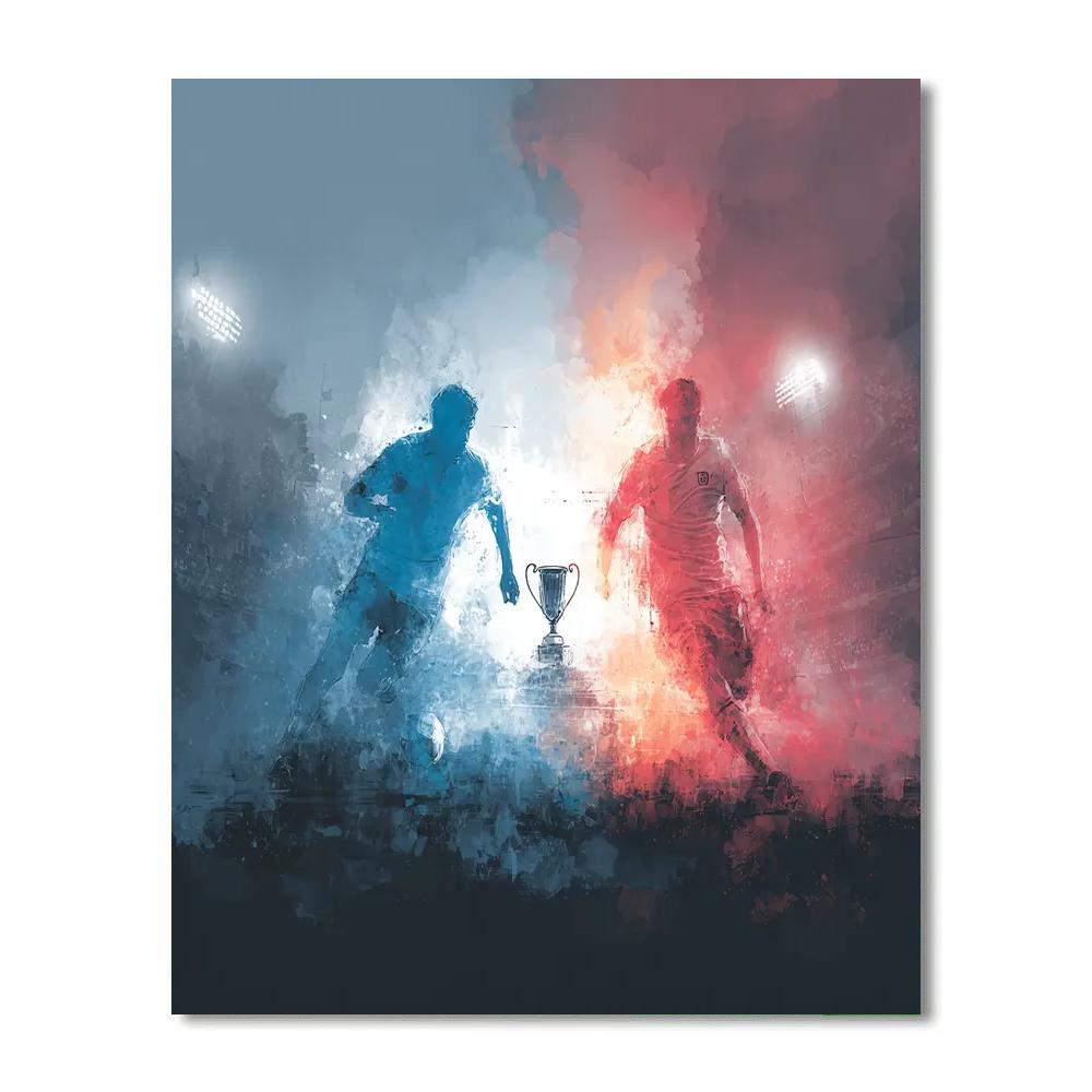 Fifa 2026 Japan Vs Tunisia DIY paint by numbers