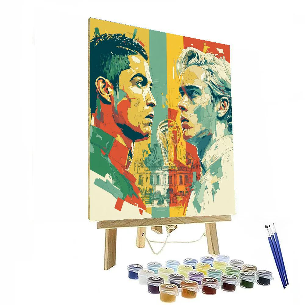 Fifa 2026 Portugal Vs Colombia Number painting