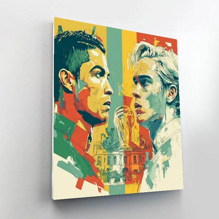 Fifa 2026 Portugal Vs Colombia Number painting