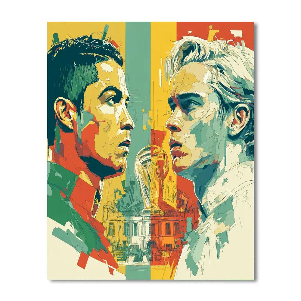 Fifa 2026 Portugal Vs Colombia Number painting