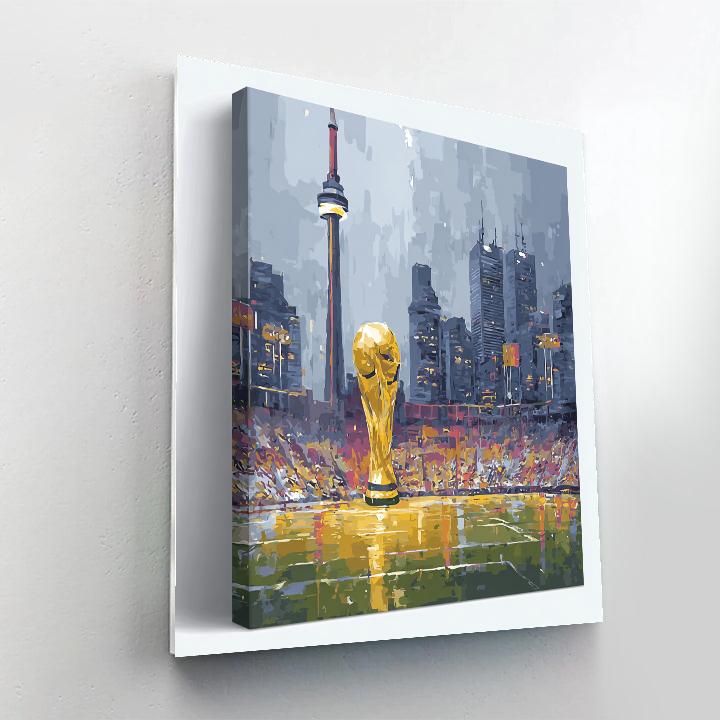 Toronto Fifa 2026 Glow Paint by numbers kits