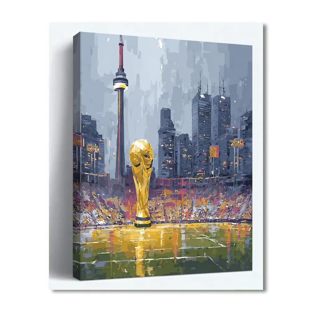 Toronto Fifa 2026 Glow Paint by numbers kits