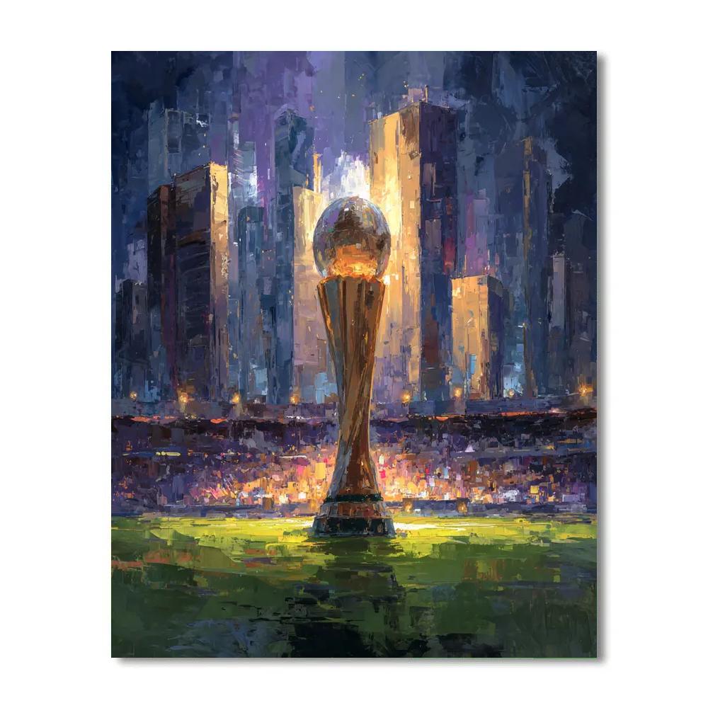 Fifa 2026 Final Night paint by numbers