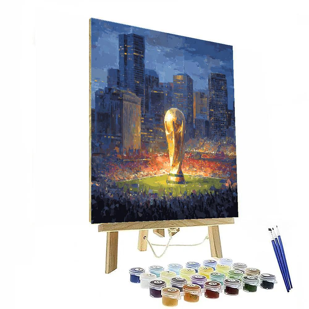 Fifa 2026 Host Nations Number painting