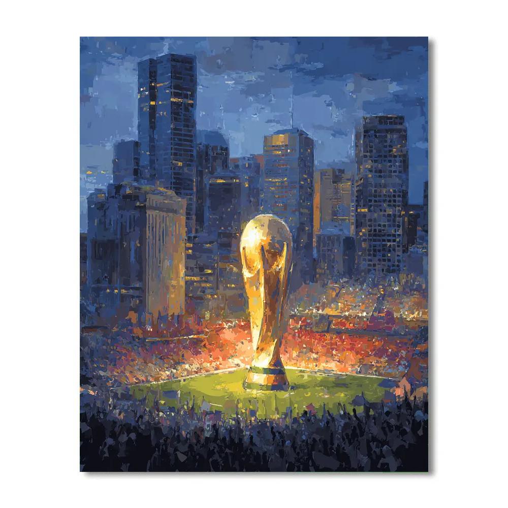 Fifa 2026 Host Nations Number painting