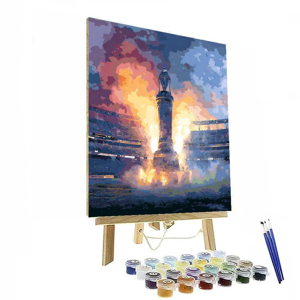 Fifa 2026 Champion Glow Number painting