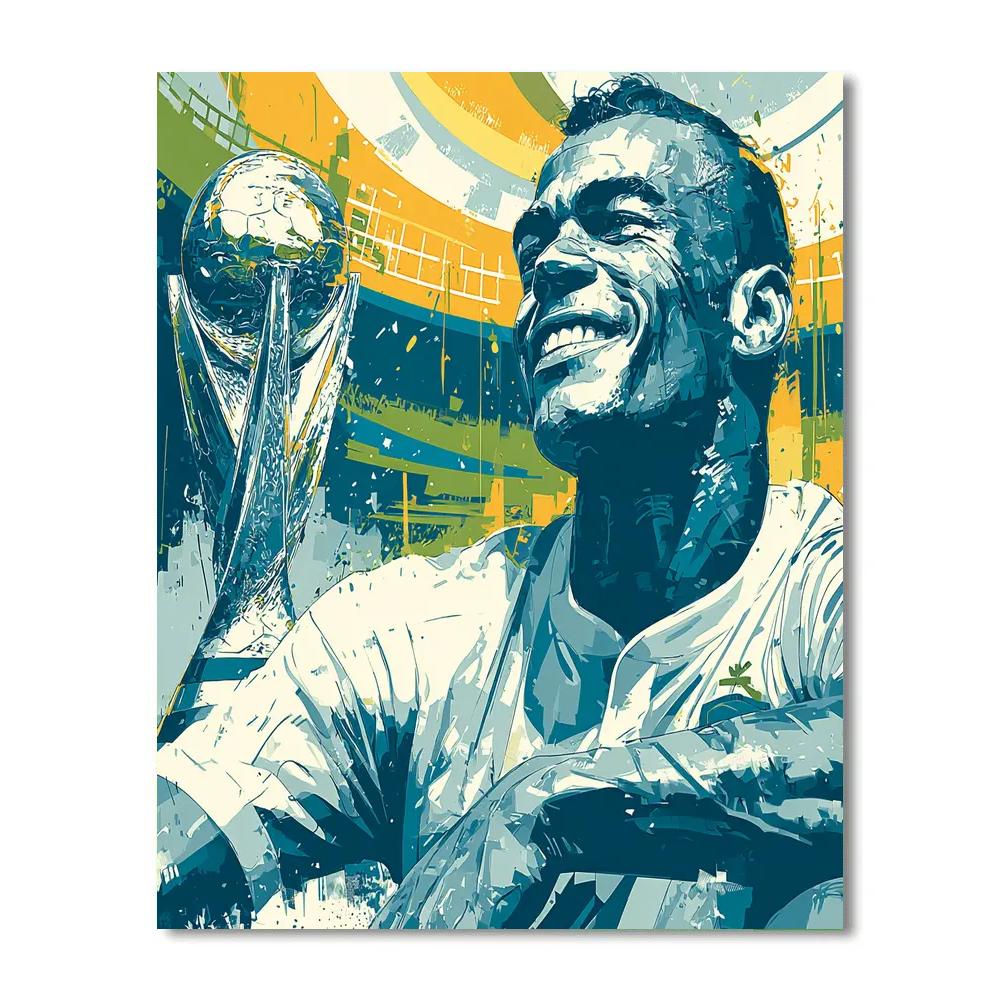 Ronaldinho Fifa 2026 Joy DIY paint by numbers