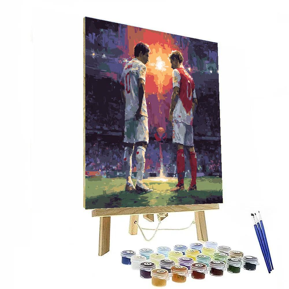 Fifa 2026 Japan Vs Tunisia Number painting
