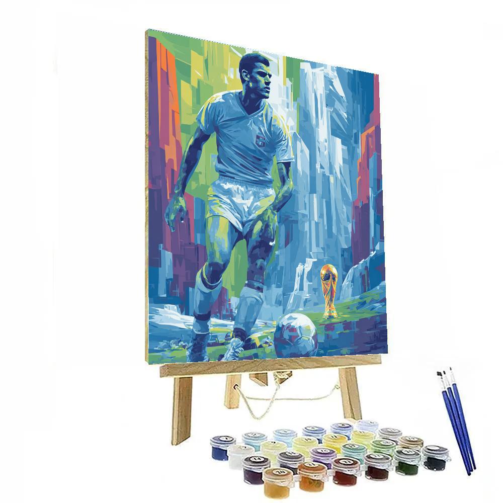Haaland Fifa 2026 Frost Paint by numbers kits