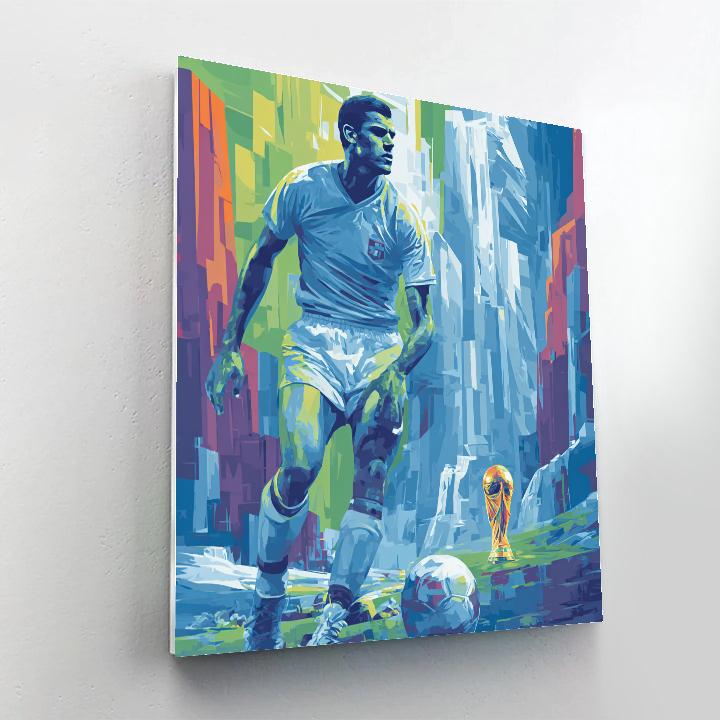 Haaland Fifa 2026 Frost Paint by numbers kits
