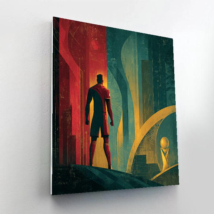 Morocco Fifa 2026 Atlas Painting by numbers kit