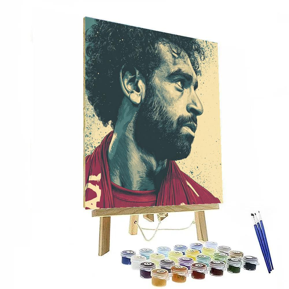 Salah Fifa 2026 Crescent Paint by numbers kits