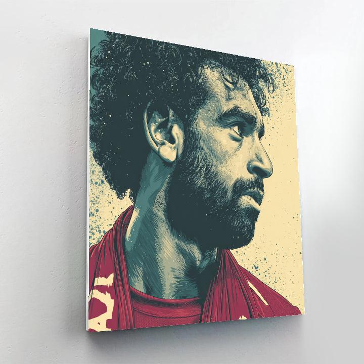 Salah Fifa 2026 Crescent Paint by numbers kits
