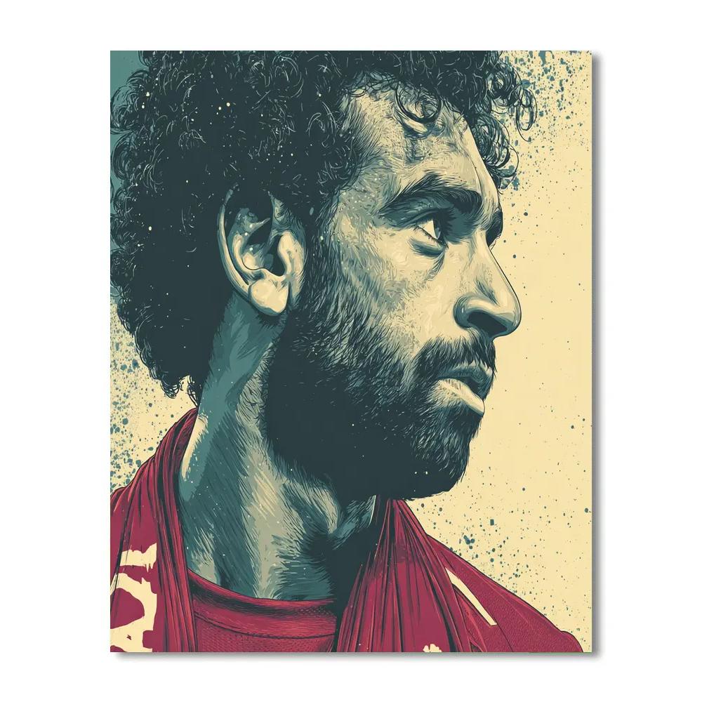 Salah Fifa 2026 Crescent Paint by numbers kits