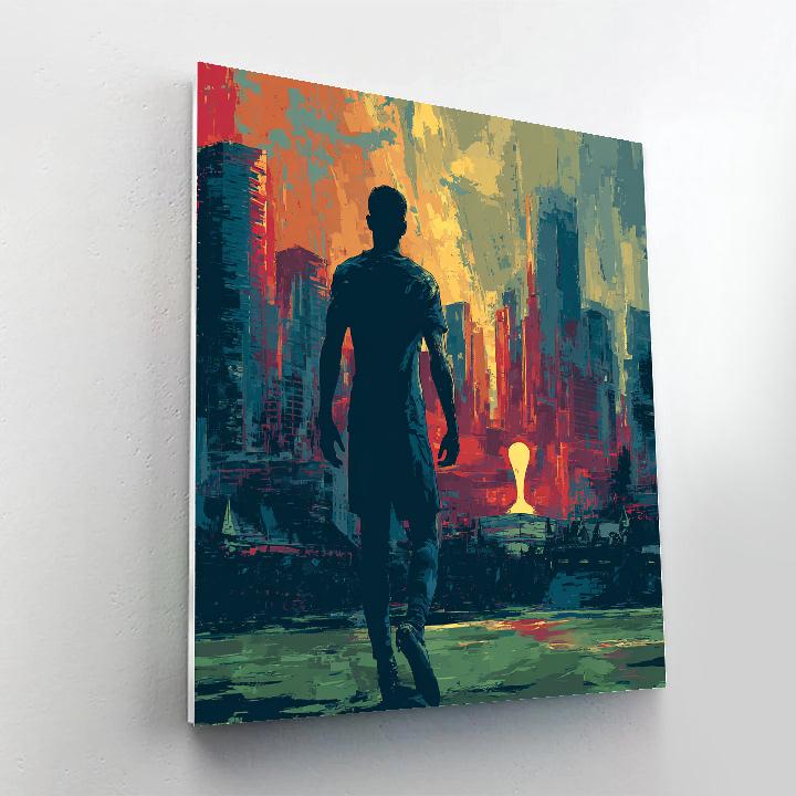 Atlanta Fifa 2026 Pulse Painting by numbers kit